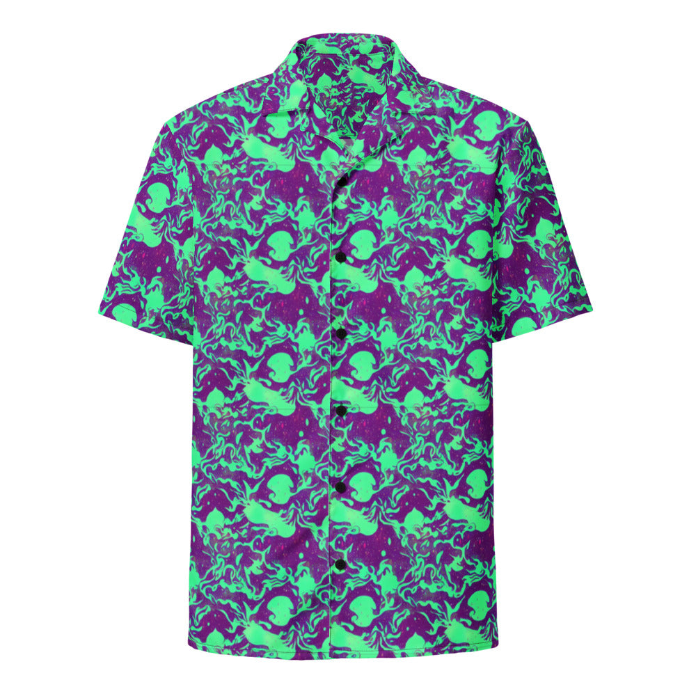 Button Shirt - Alien Ripples