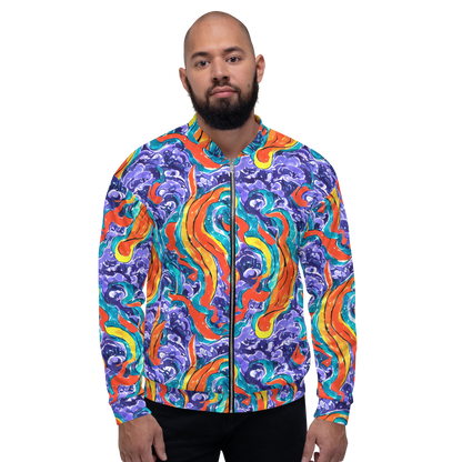 Bomber Jacket - Galactic Waves