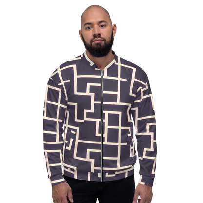 Bomber Jacket - Gilded Gridlock