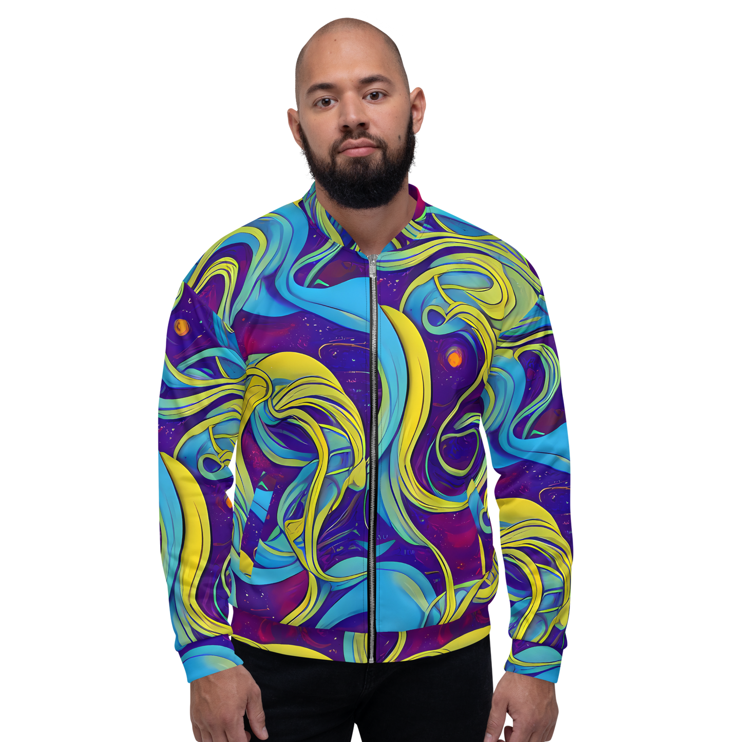 Bomber Jacket - Stellar Swirls