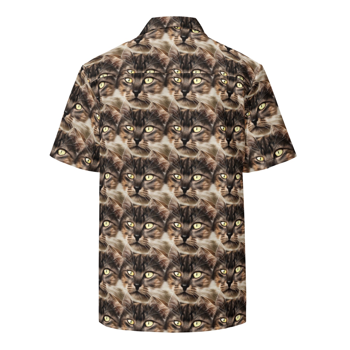 Button Shirt - Feline Reverie