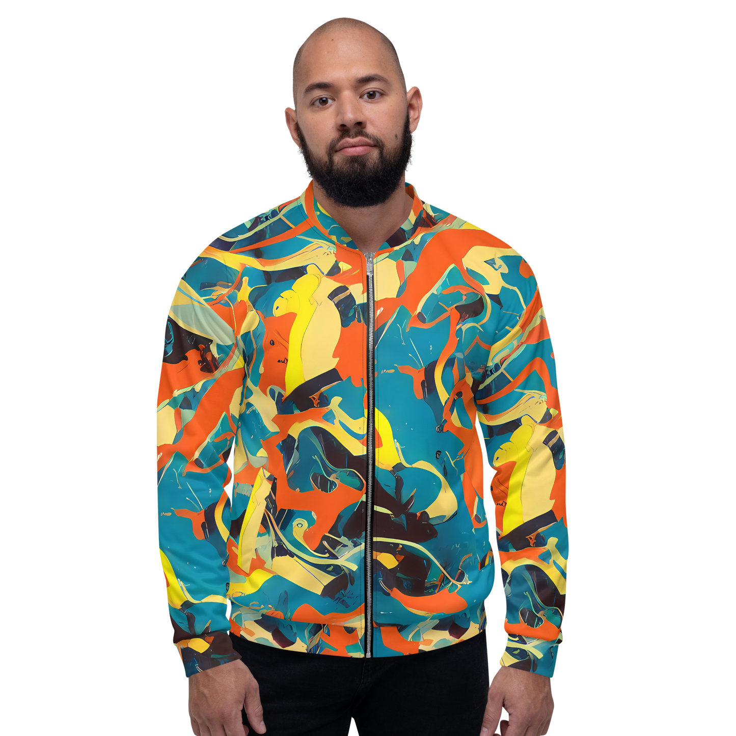 Bomber Jacket - Abstract Tango