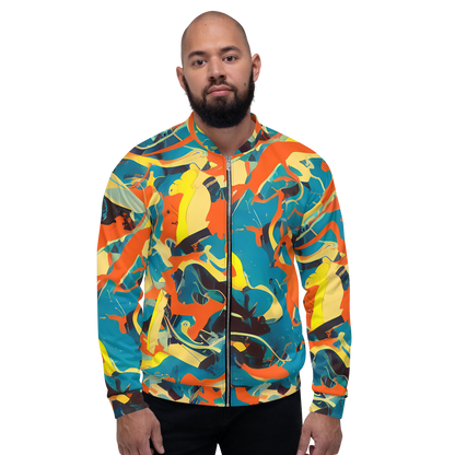 Bomber Jacket - Abstract Tango