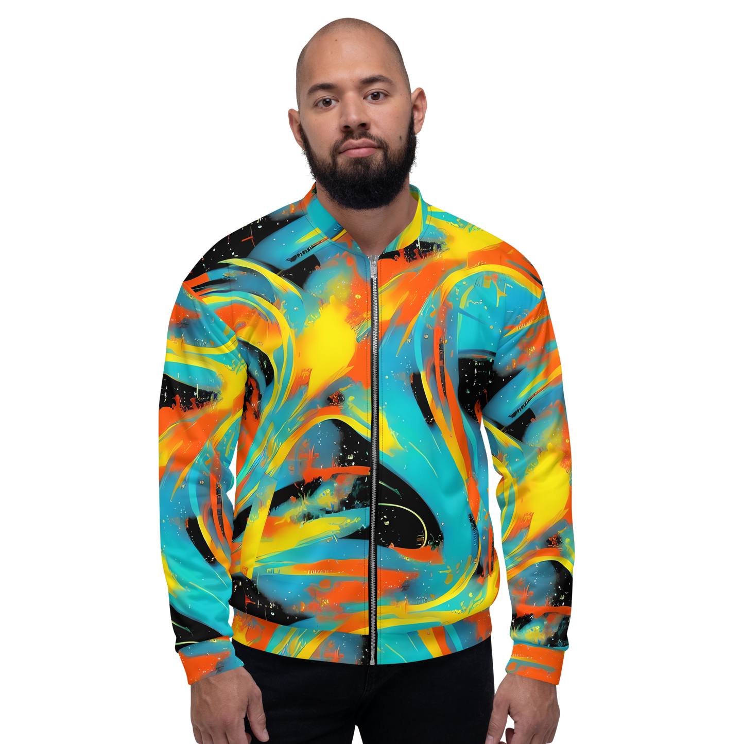 Bomber Jacket - Solar Swoosh