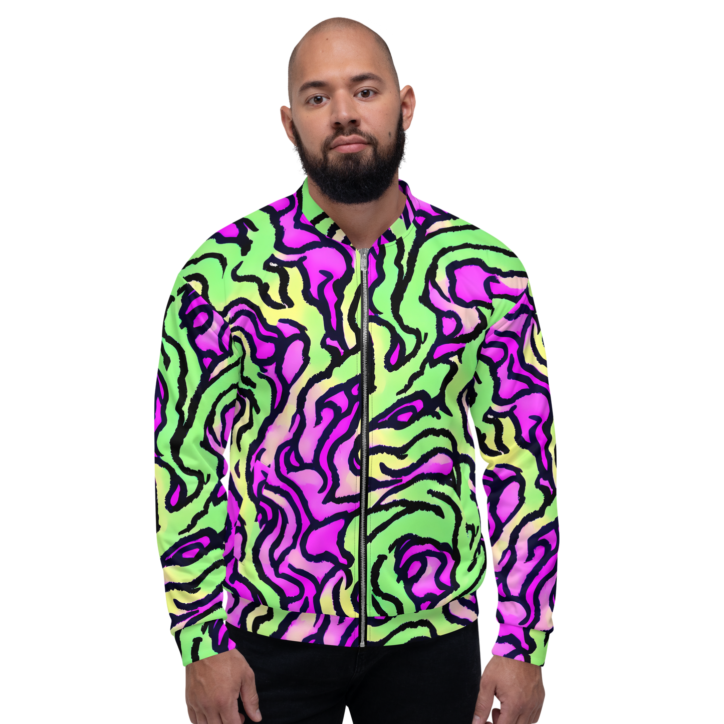 Bomber Jacket - Mintchine Maze