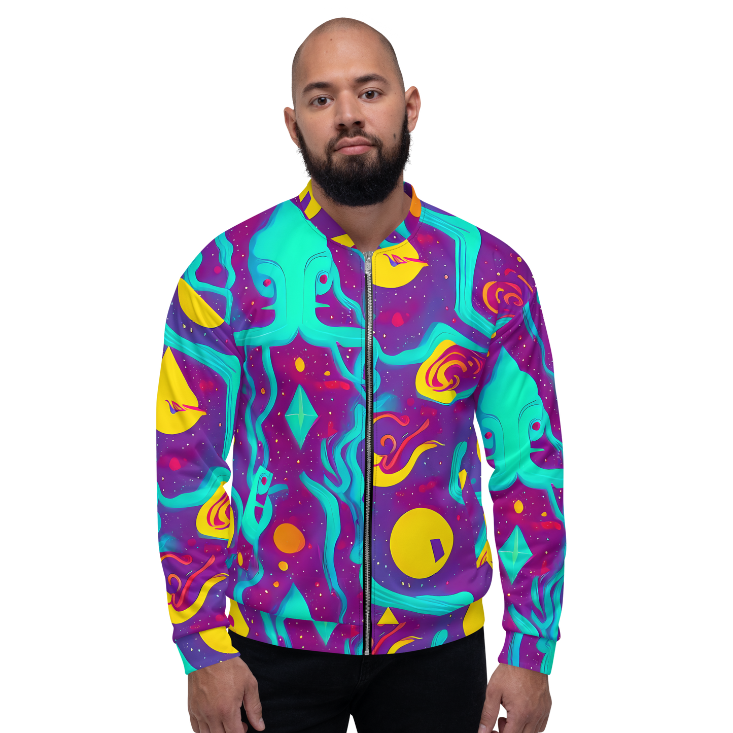 Bomber Jacket - Cosmic Current