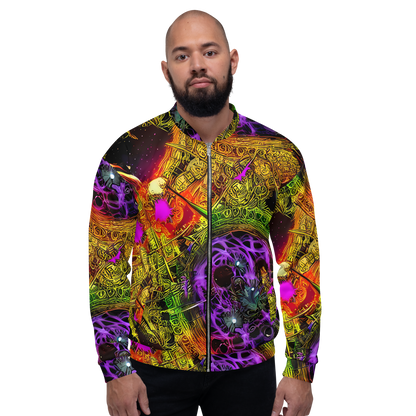 Bomber Jacket - Neon Glyphworks