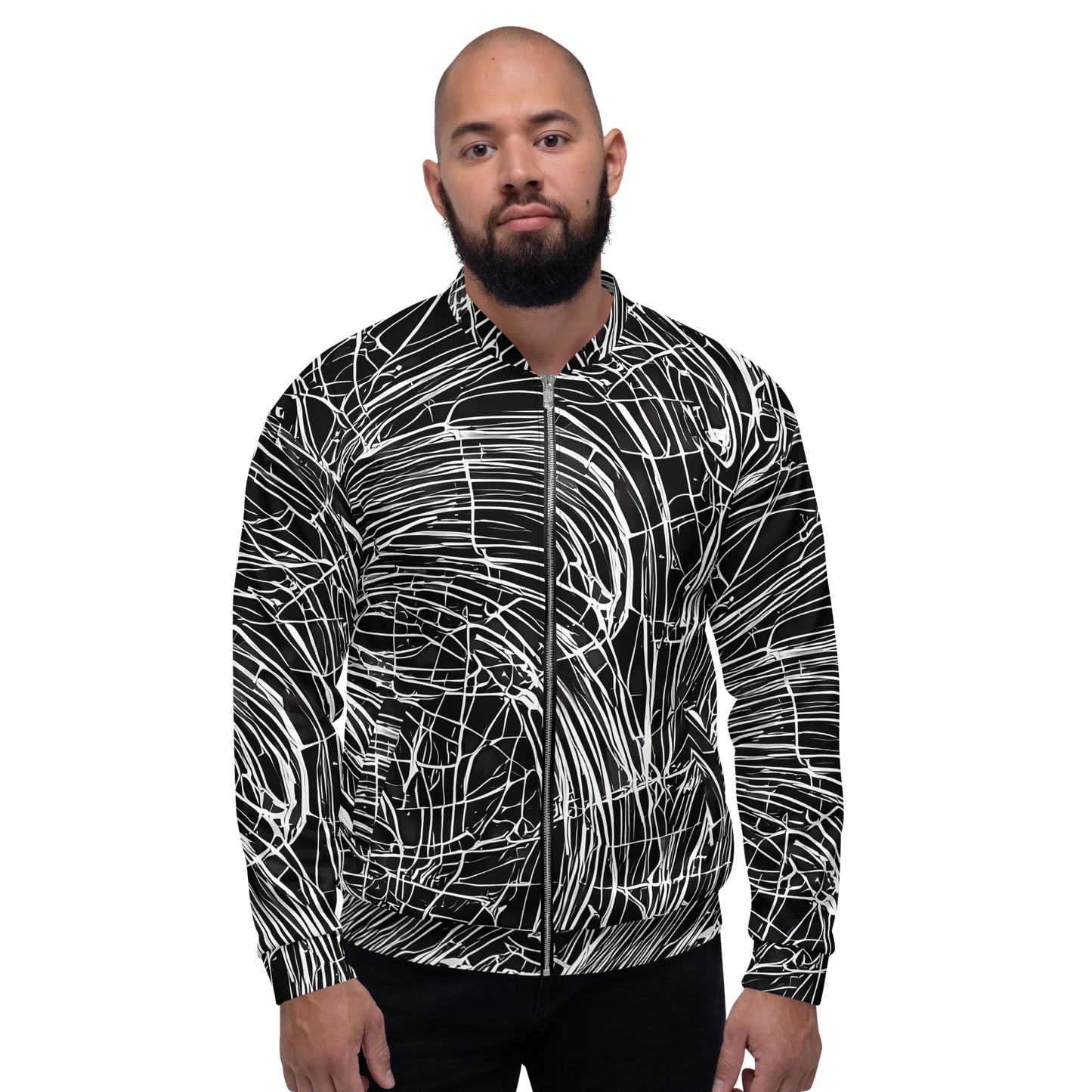 Bomber Jacket - Biomech Spiral