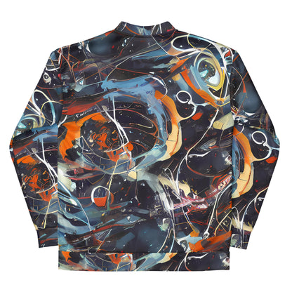 Bomber Jacket - Neo-Splash Labyrinth