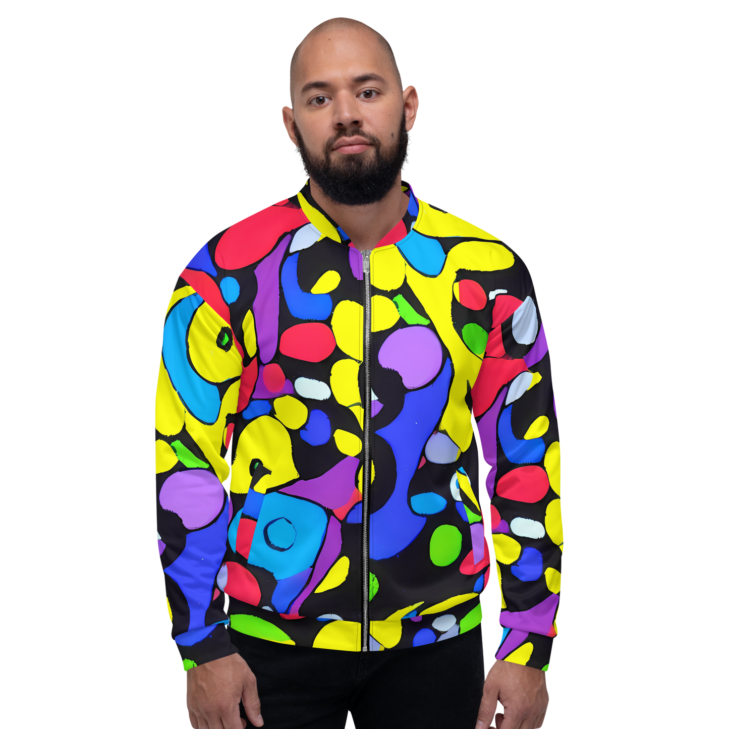 Bomber Jacket - Miró's Mosaic