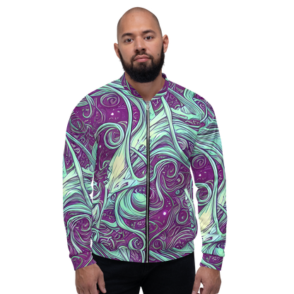 Bomber Jacket - Temple Swirls