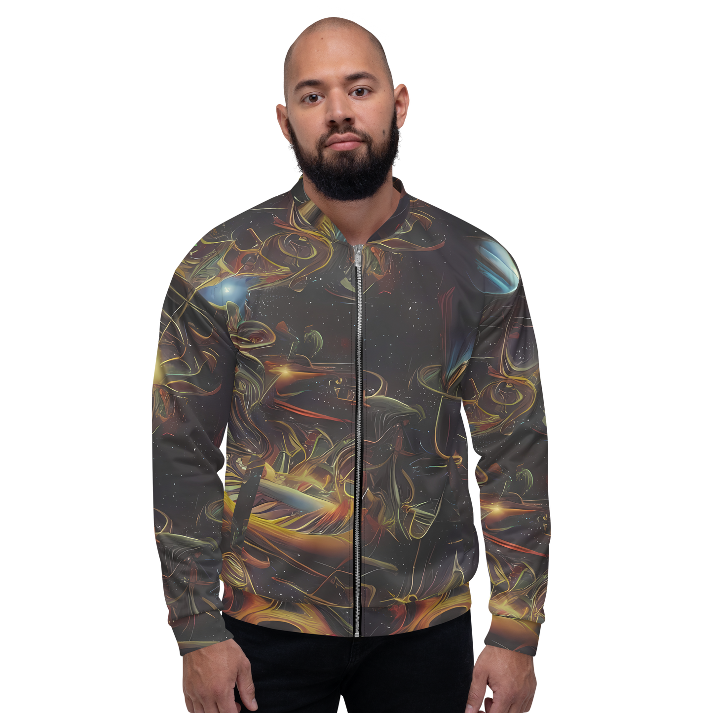 Bomber Jacket - Galactic Swirl