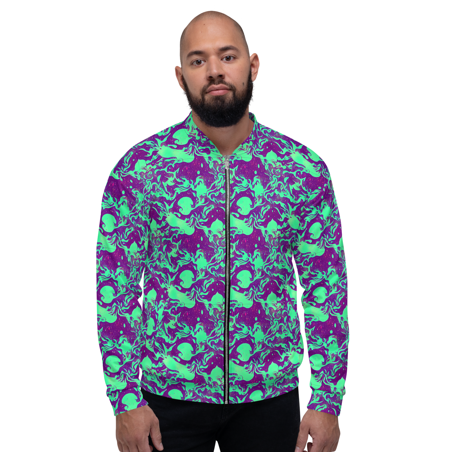 Bomber Jacket - Alien Ripples