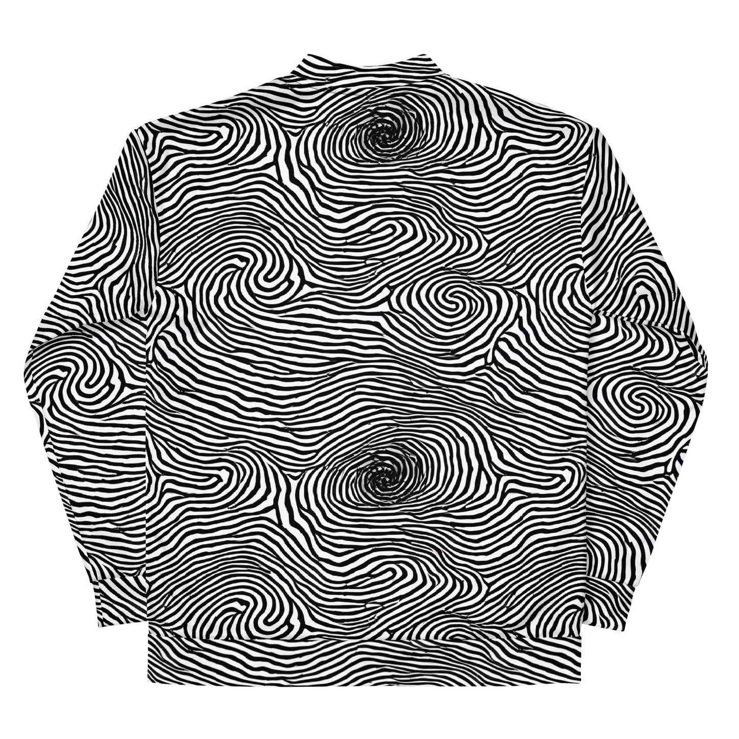 Bomber Jacket - Black And White Rhapsody