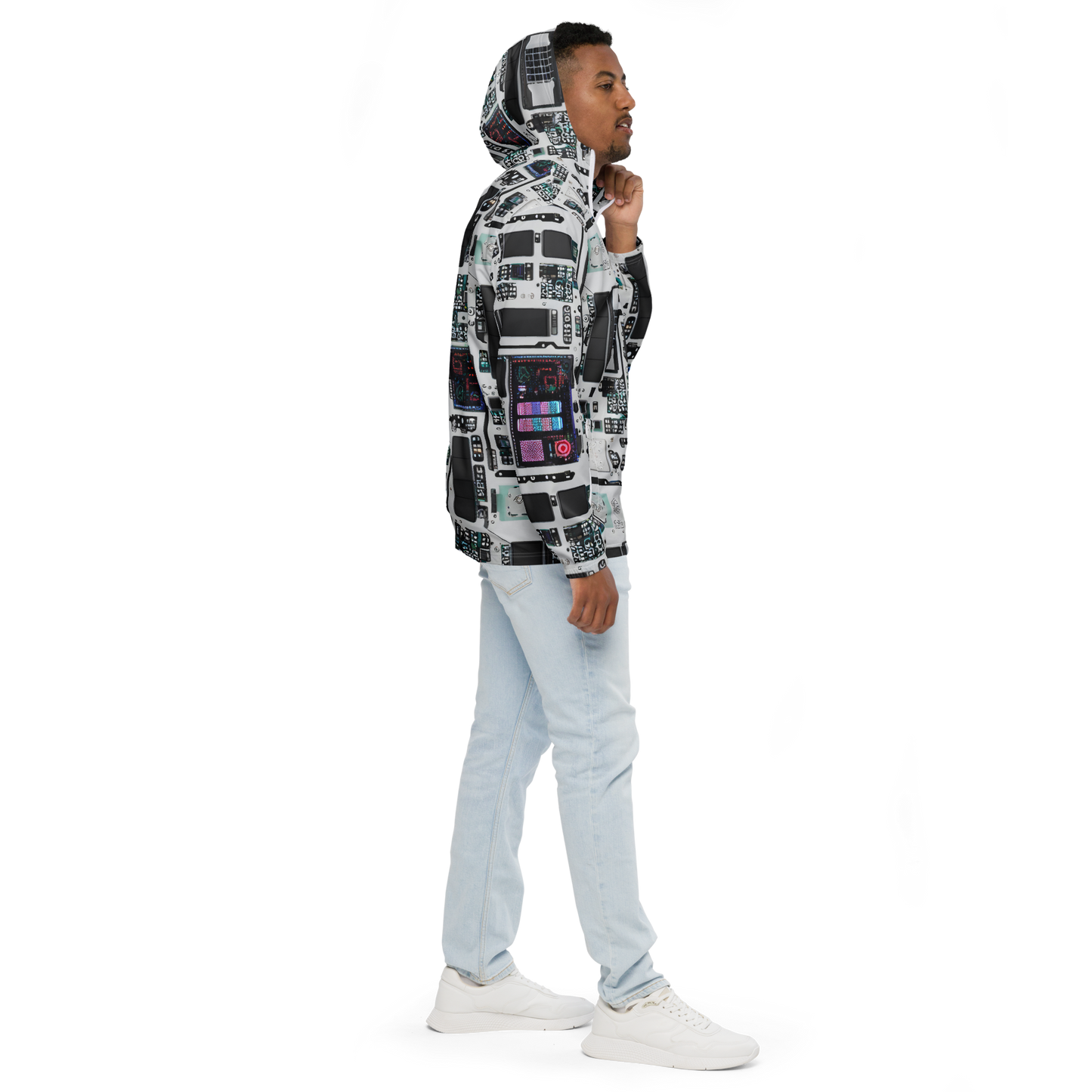 Men's Windbreaker - Wired Wonders