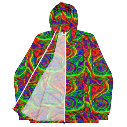 Men's Windbreaker - Psychedelic Waves