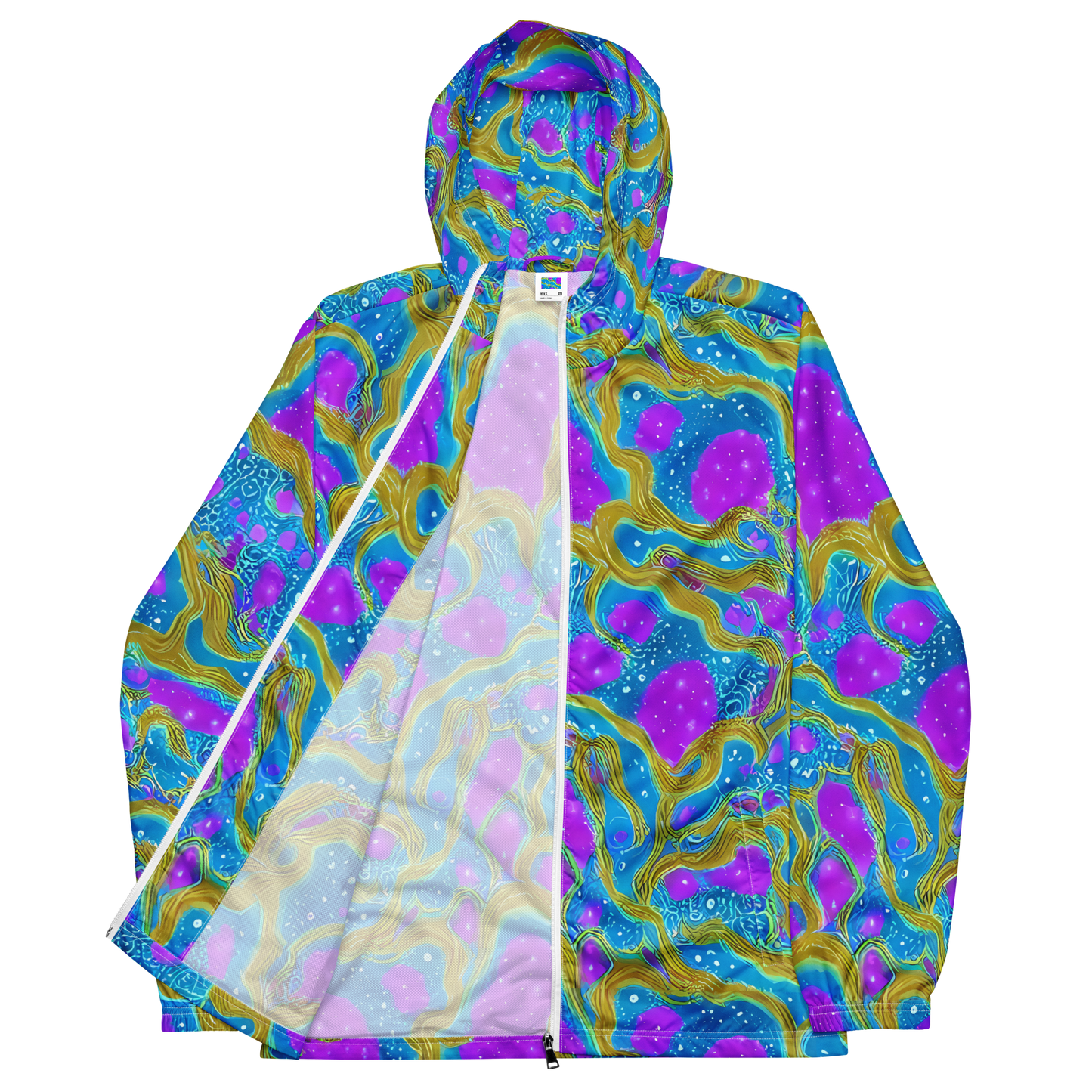 Men's Windbreaker - Mystic Waves