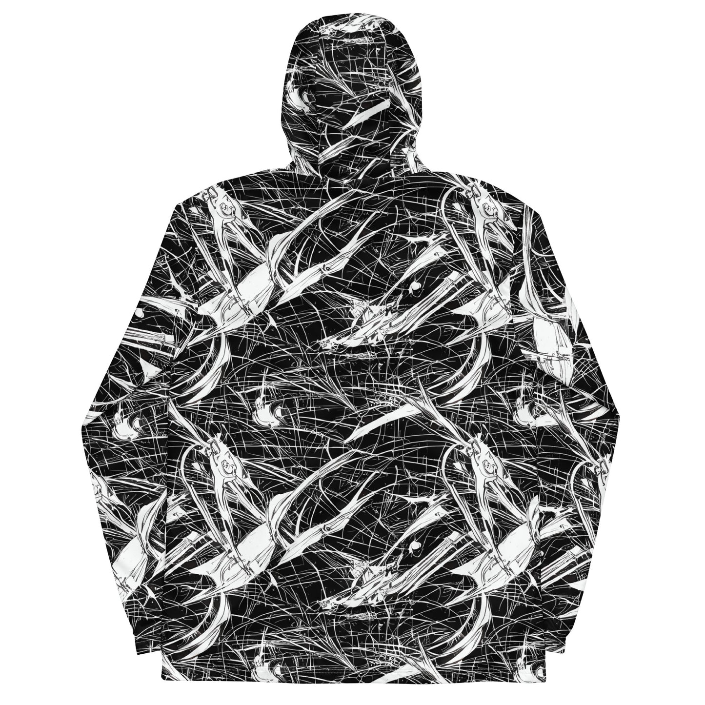 Men's Windbreaker - Stormy Serenity