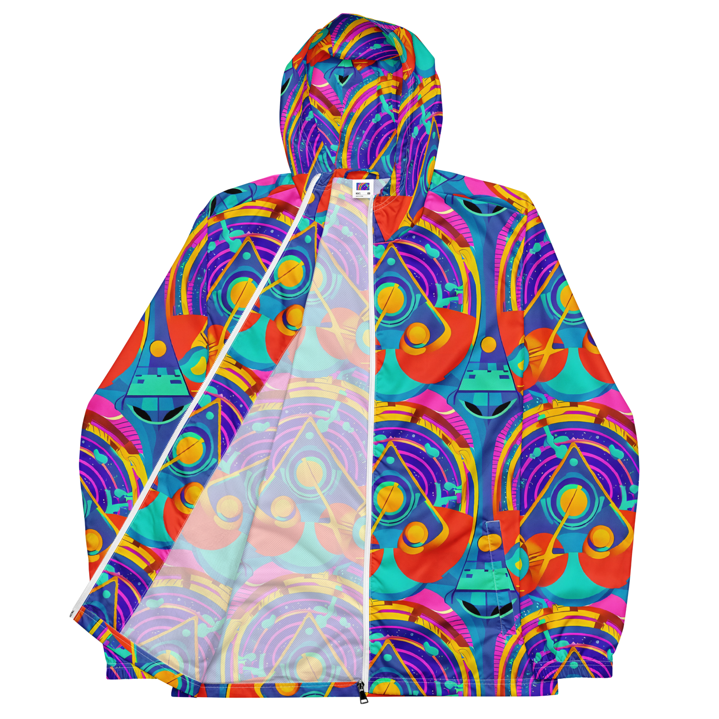 Men's Windbreaker - Blast of Color