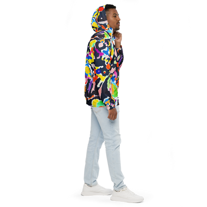 Men's Windbreaker - Kaleido Burst