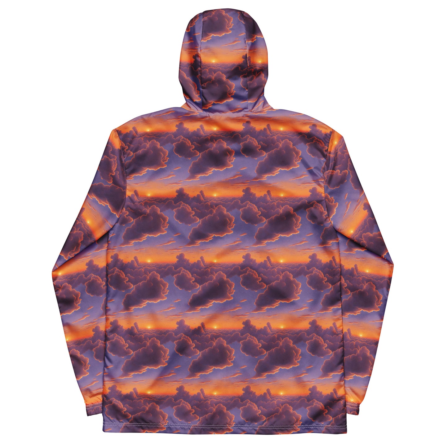 Men's Windbreaker - Cotton Candy Dreams