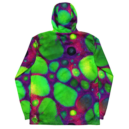 Men's Windbreaker - Acid Raindrops