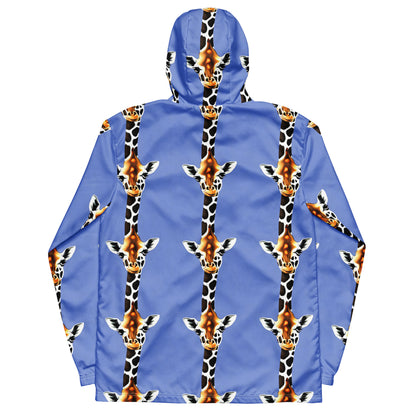 Men's Windbreaker - Giraffe Glow