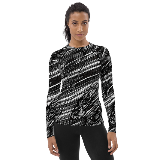 Women's Rash Guard - Ward's Whirlwind