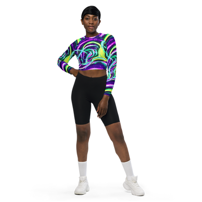 Long Sleeve Crop Top - Quesnel's Vortex