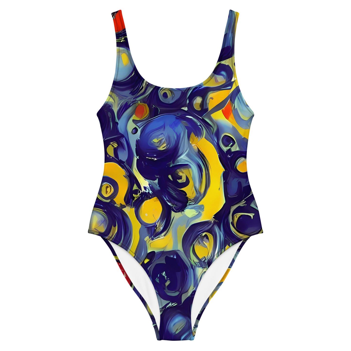 One-Piece Swimsuit - Dynamic Doodles