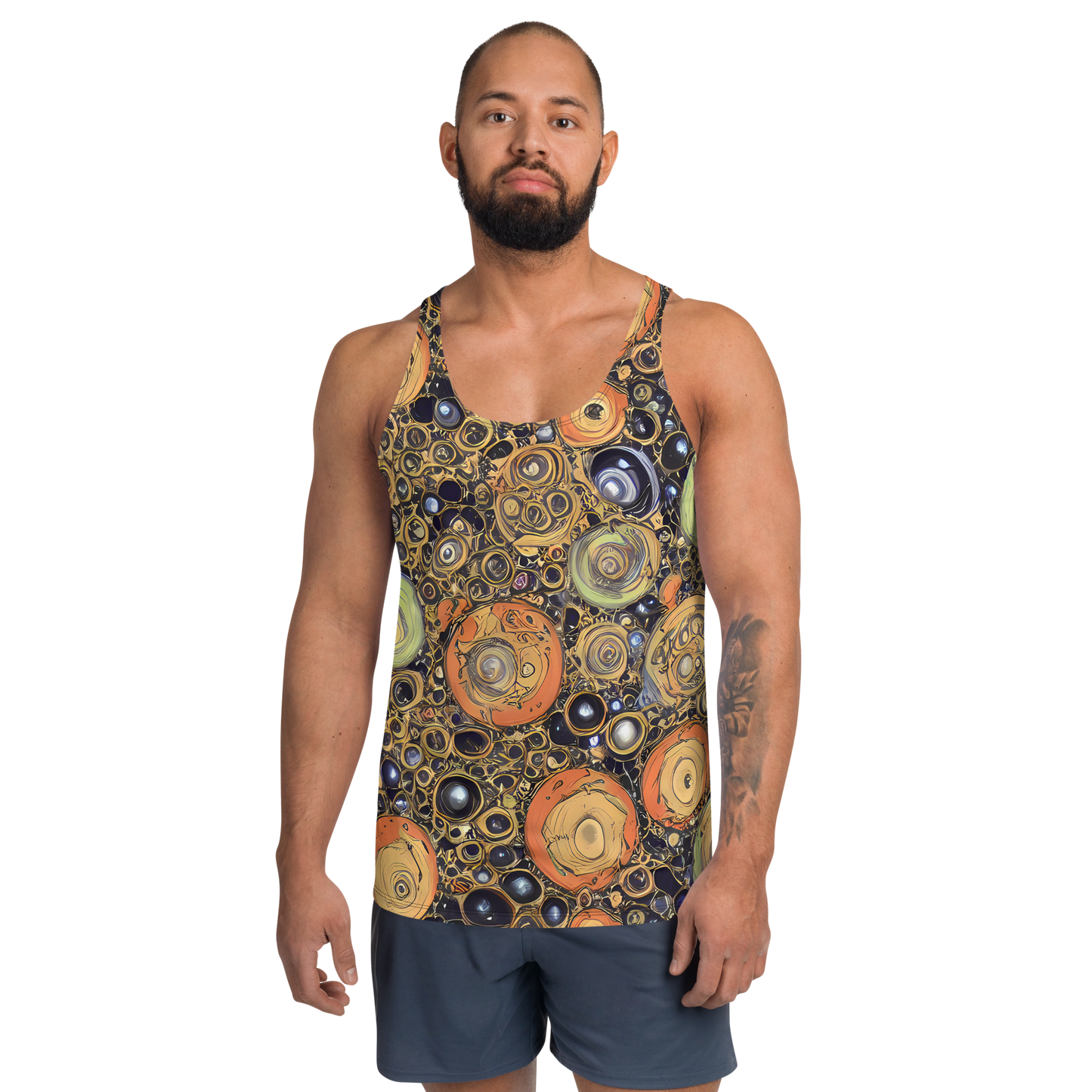 Men's Tank Top - Crescent Echoes