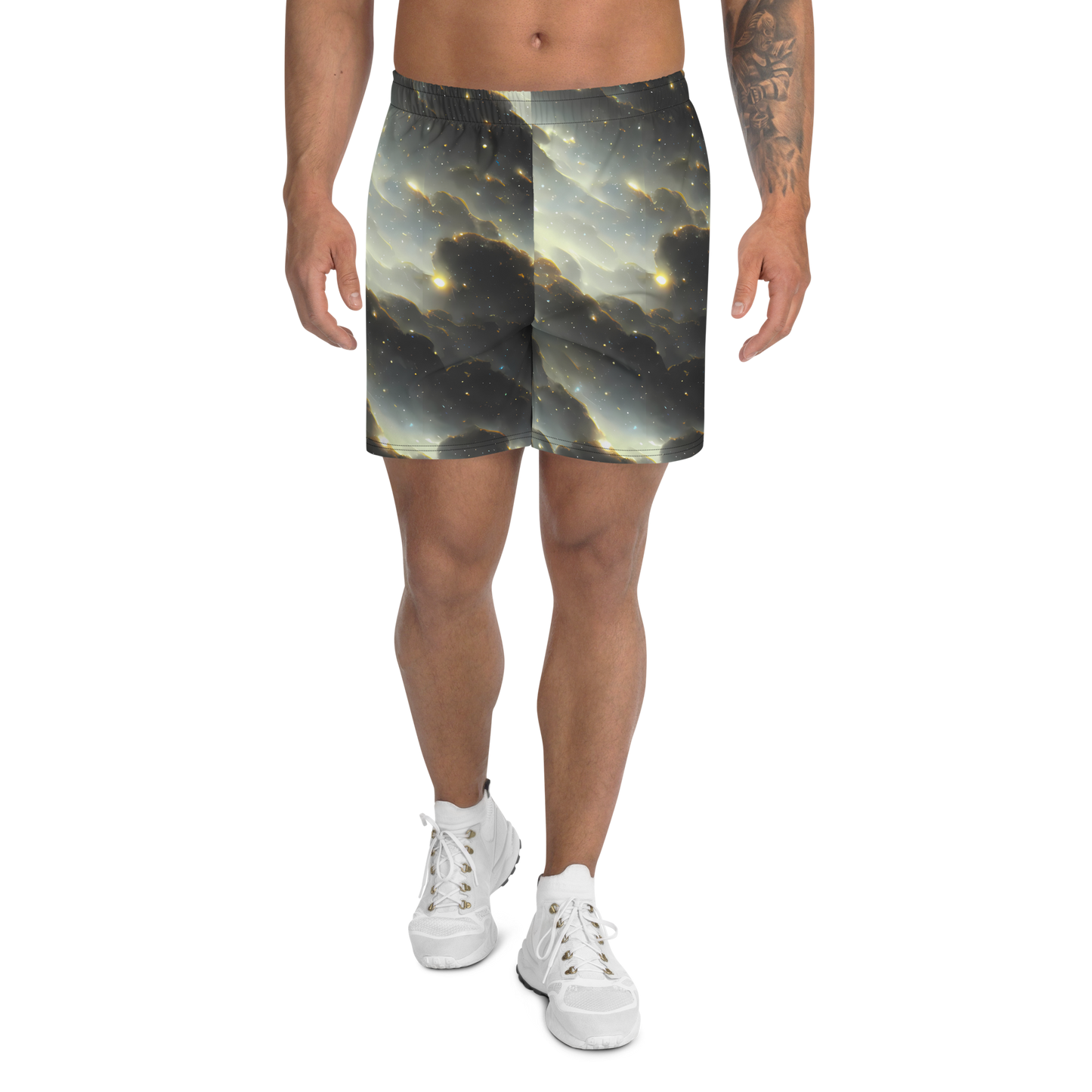 Men's Athletic Shorts - Rutkowski Nebula