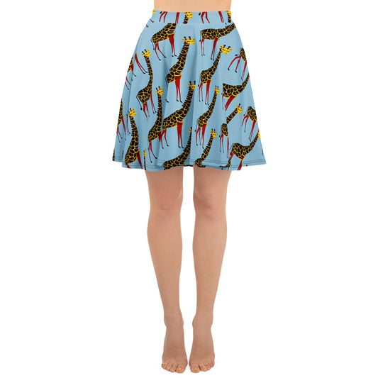 Skater Skirt - Giraffe Groove