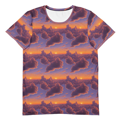 Men's Athletic T-Shirt - Cotton Candy Dreams