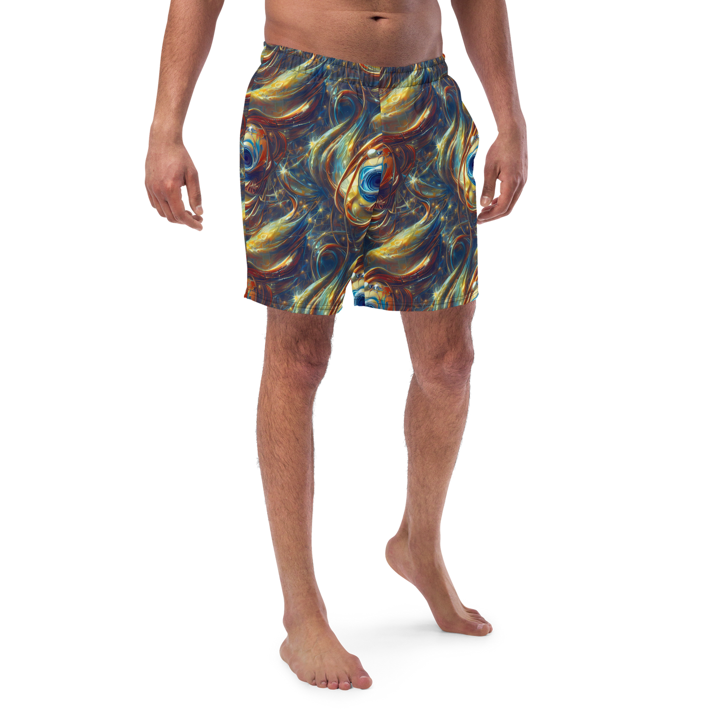 Swim Trunks - Celestial Vortex