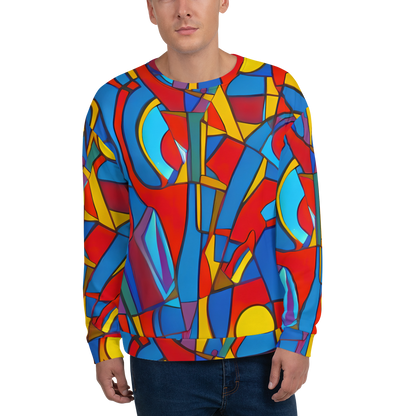 Sweatshirt - Mondrian Maze