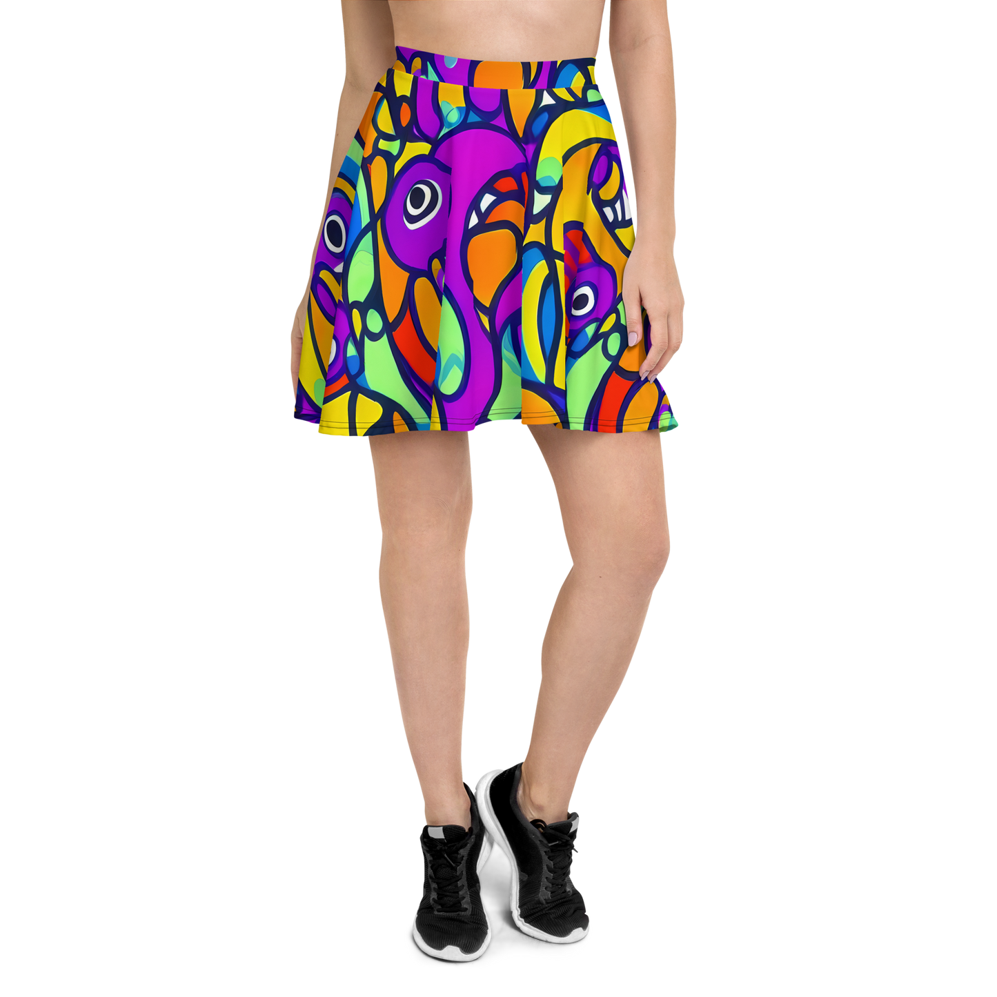 Skater Skirt - Kaleido Fish