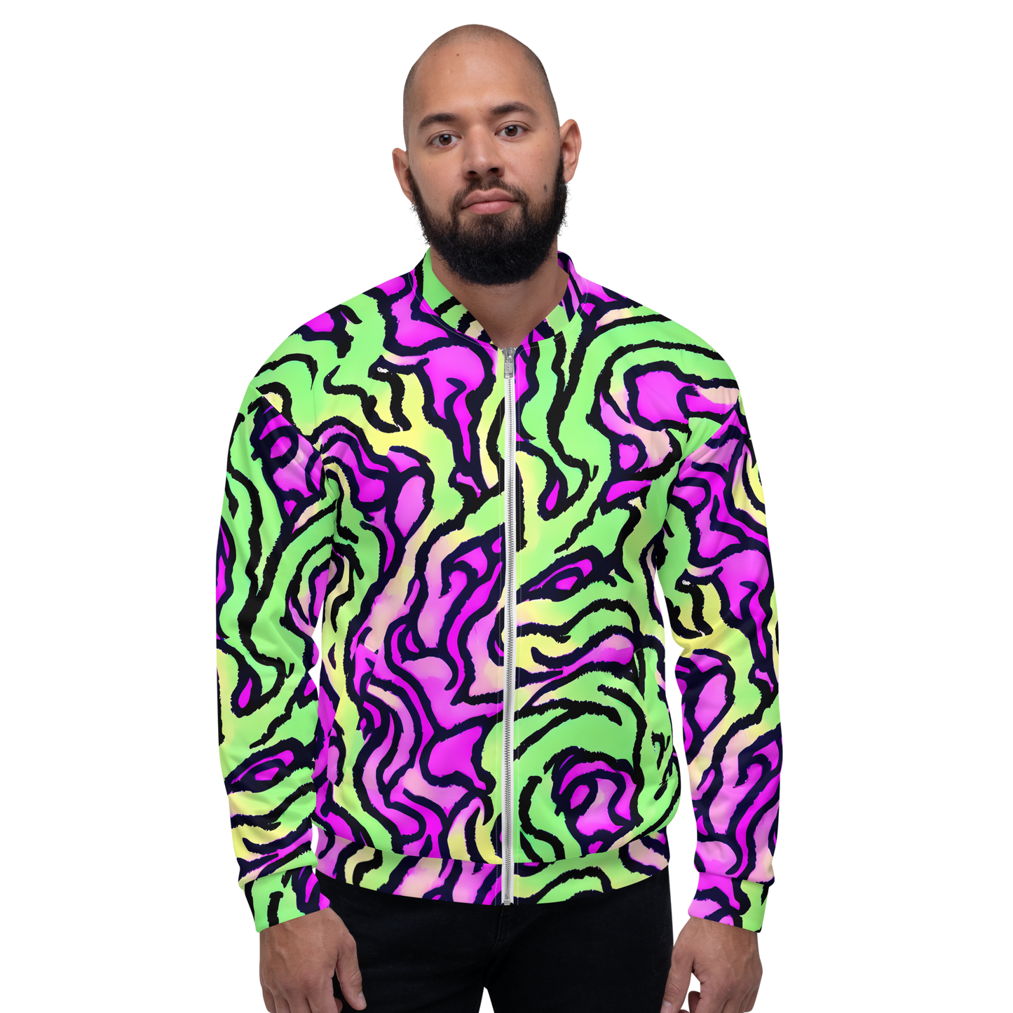 Bomber Jacket - Mintchine Maze