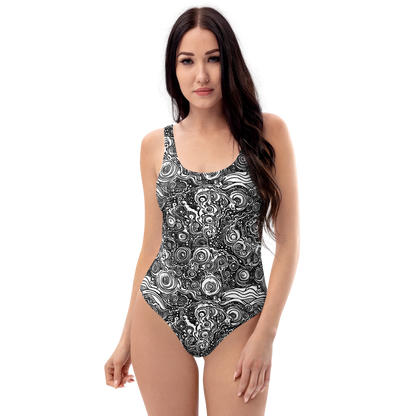 One-Piece Swimsuit - Swirling Stories