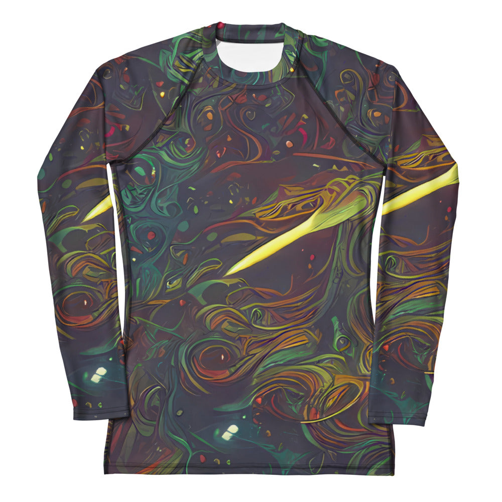 Women's Rash Guard - Phantasm Swirl