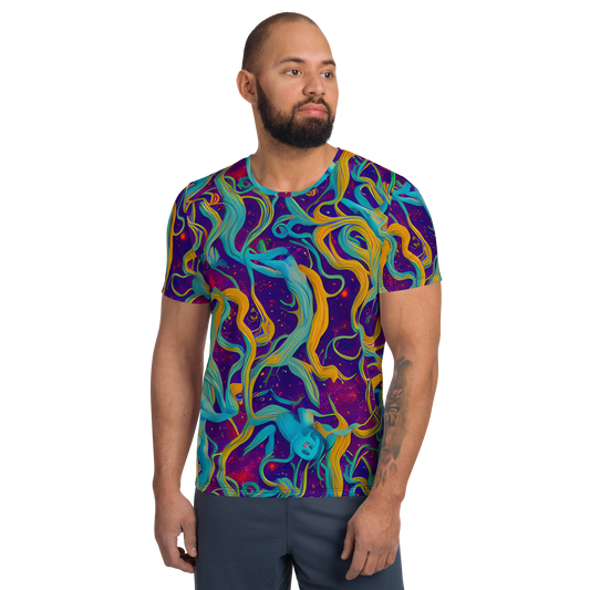 Men's Athletic T-Shirt - Etherial Entwine