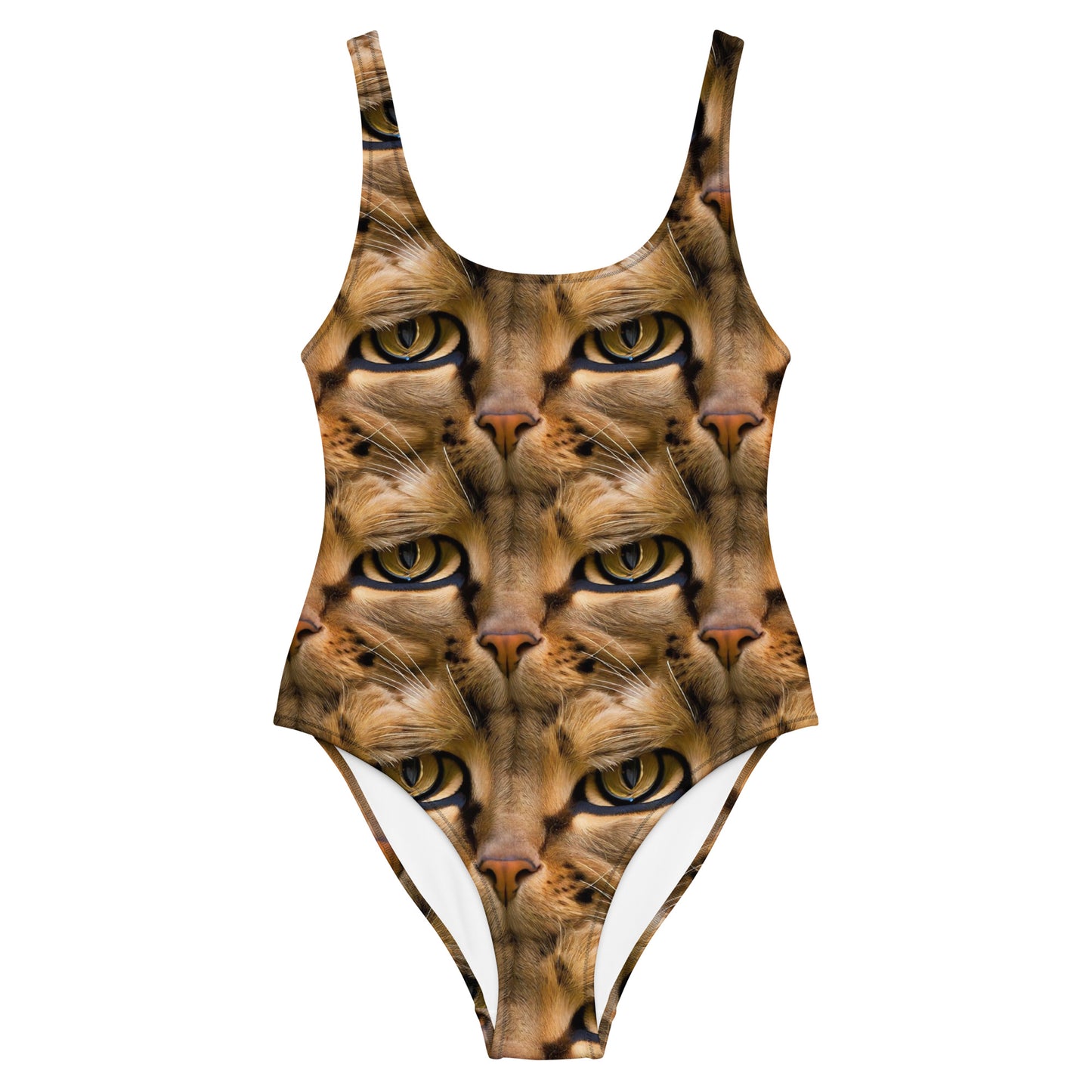 One-Piece Swimsuit - Feline Whisper