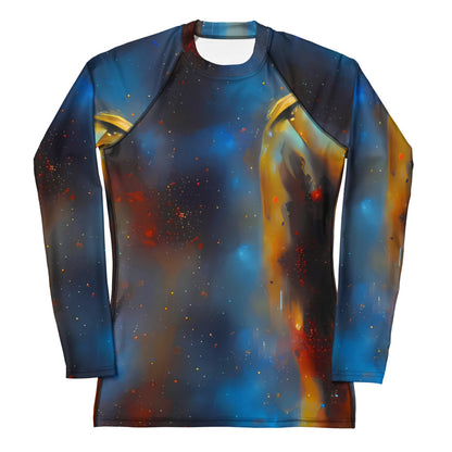 Women's Rash Guard - Chromatique Veil