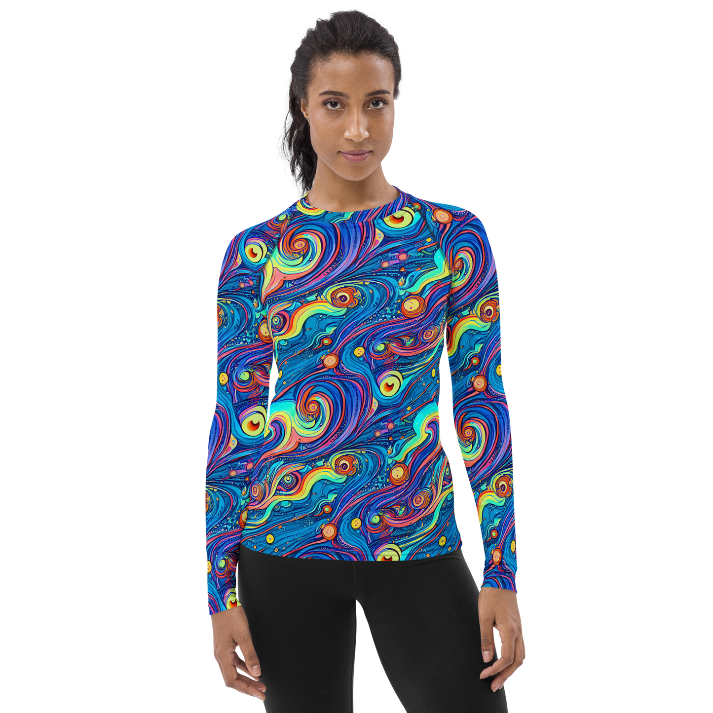 Women's Rash Guard - Echoes of Vortex