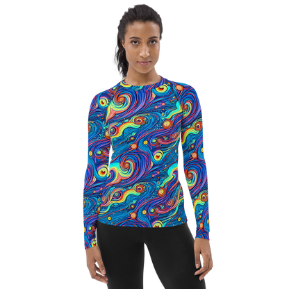 Women's Rash Guard - Echoes of Vortex