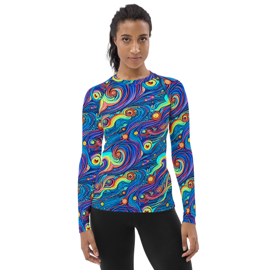 Women's Rash Guard - Echoes of Vortex