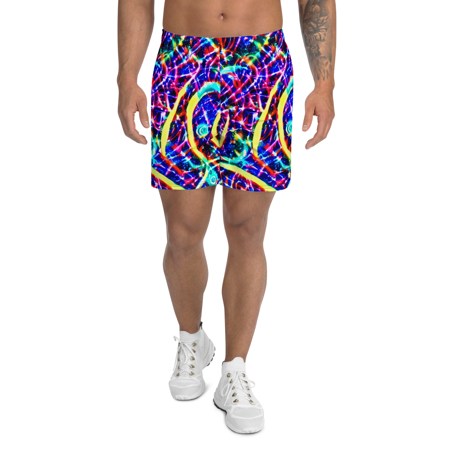 Men's Athletic Shorts - Fynesian Galaxy