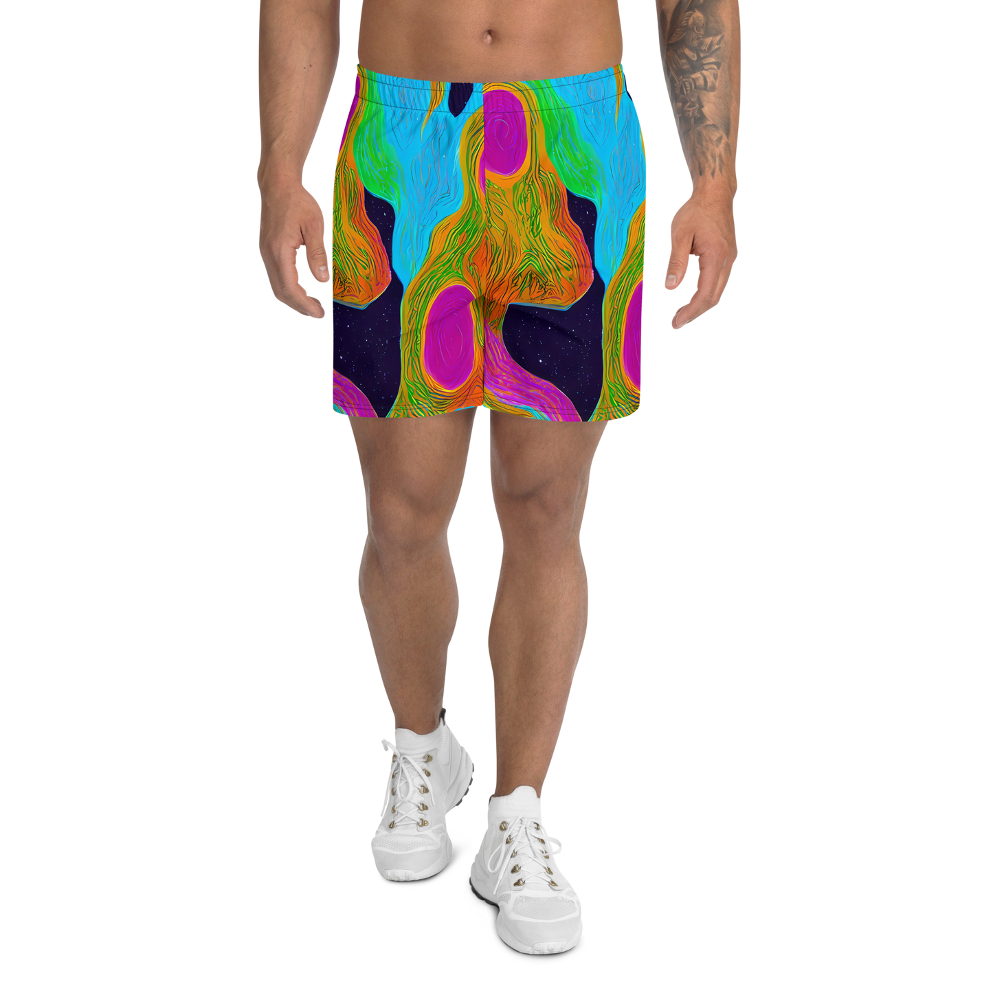 Men's Athletic Shorts - Galactic Harmony