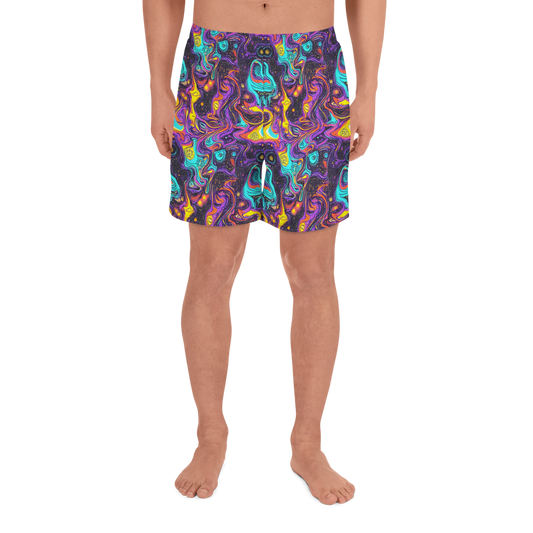 Men's Athletic Shorts - Hutty Nebula