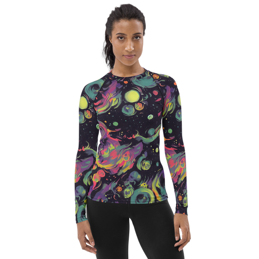 Women's Rash Guard - Psychedelic Drift